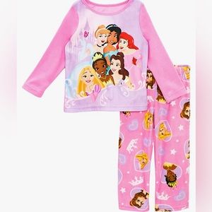 Disney Princess Pajama Top and Bottom Set 4T